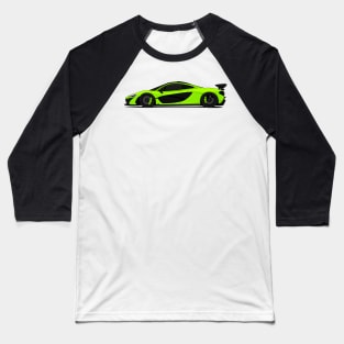 MCLAREN P1 LIME Baseball T-Shirt